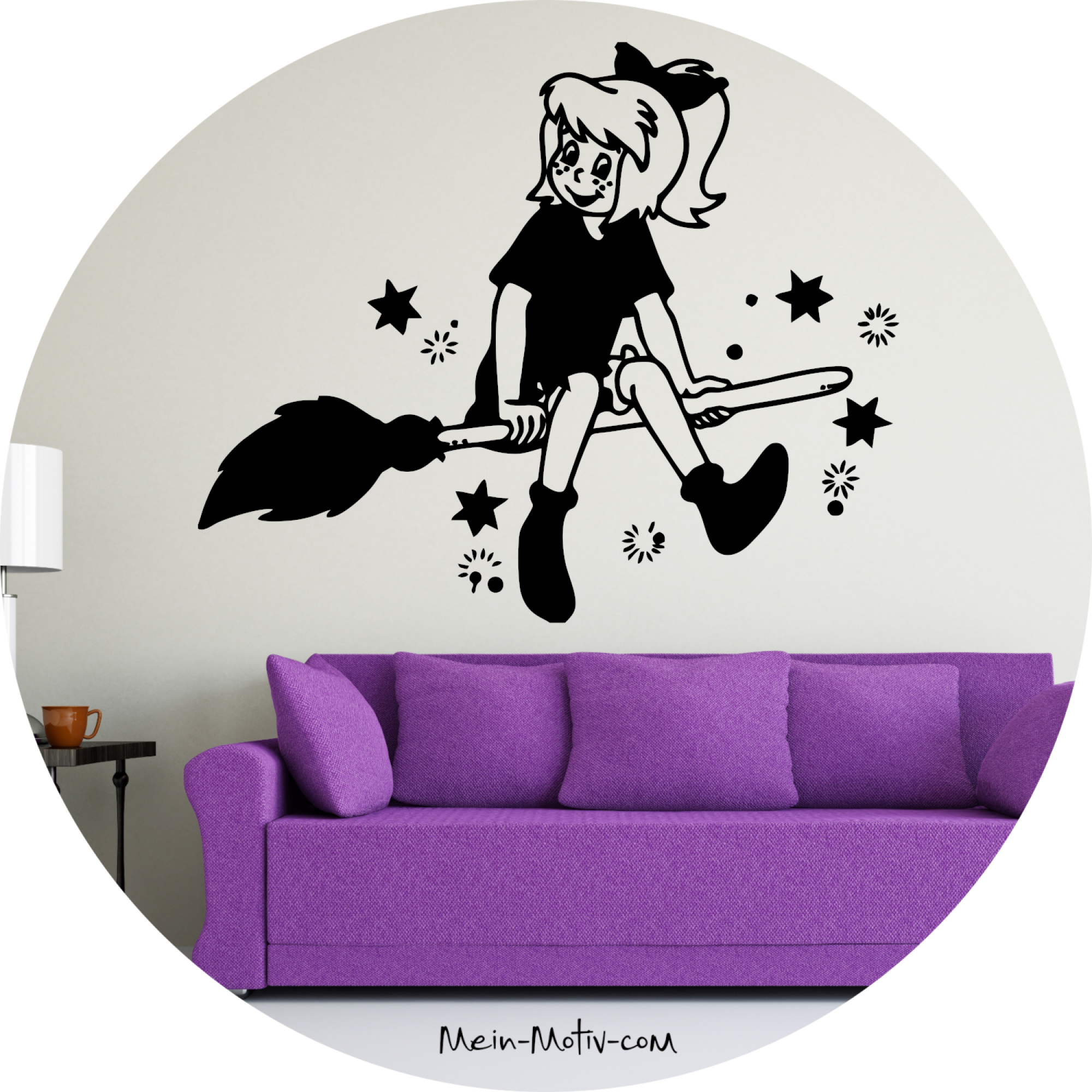 Wandtattoo 46124 Bibi Blocksberg